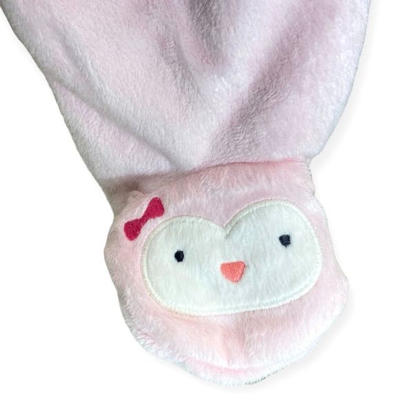 CARTER'S Baby Bunting Snowsuit Pink Size 3-6 Months Infant Girl Zip Up Hood - Picture 5 of 6